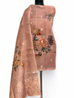 Jacquard Chanderi Silk Suit Set with Dupatta - Image 2
