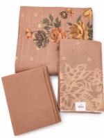 Jacquard Chanderi Silk Suit Set with Dupatta - Image 3